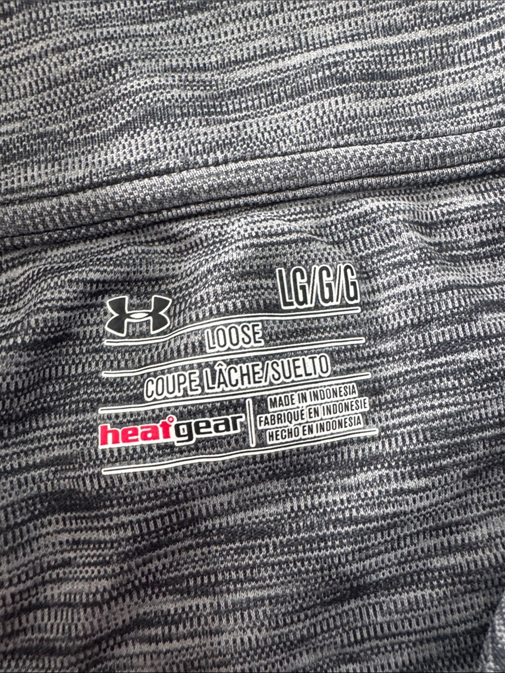 Under Armour Charcoal Heather Quarter-Zip Pullover - Picture 2 of 3